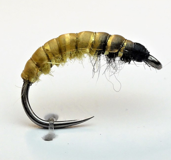 Muška RS Fish Blešivec CN34 - Olivový poustevník