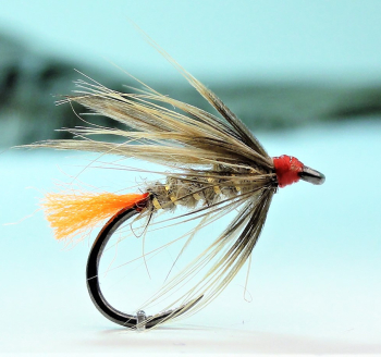 Muška RS Fish Mokrá MM20 - Mokrá orange tag jelcovka
