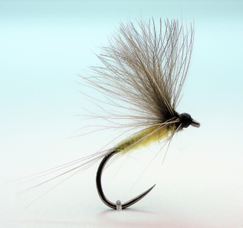 Muška RS Fish Suchá SM03 - Žlutá jepice