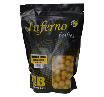 Boilies Carp Inferno Nutra Line - Ananas / Krill - 1 kg