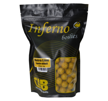 Boilies Carp Inferno Nutra Line - Banán / Oliheň - 1 kg