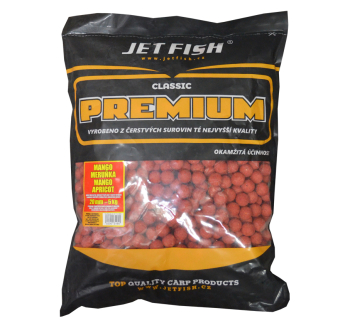 Boilies Jet Fish Premium Classic - Mango / Meruňka - 5 kg