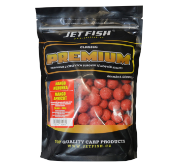 Boilies Jet Fish Premium Classic - Mango / Meruňka - 700 g
