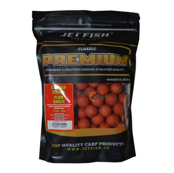 Boilies Jet Fish Premium Classic - Švestka / Česnek - 700 g