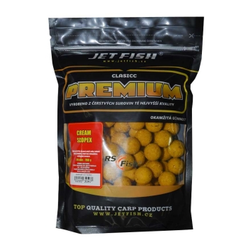 Boilies Jet Fish Premium Classic - Cream / Scopex - 700 g