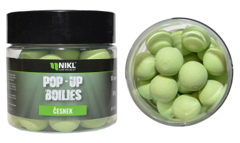 Boilies Nikl Pop-Up Česnek