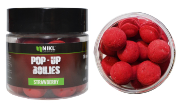 Boilies Nikl Pop-Up Strawberry