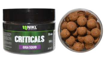 Boilies Nikl Criticals - Giga Squid