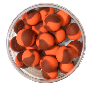 Boilies Traper DUO POP-UP - Pomeranč / Čokoláda