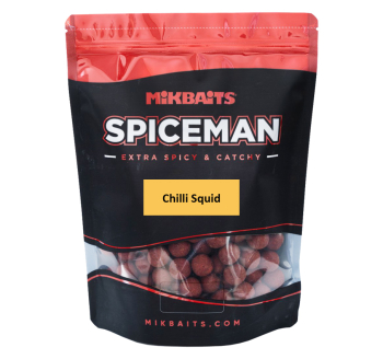 Boilies Mikbaits Spiceman - Chilli Squid