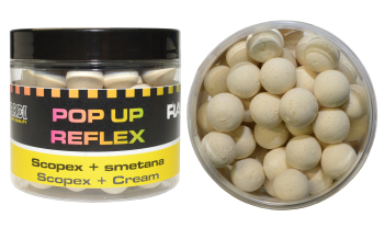 Boilies Mivardi Rapid Pop Up Reflex - Scopex / Smetana