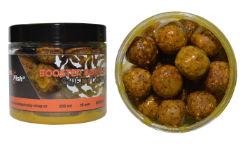 Boilies RS Fish BOOSTER - Sladká kukuřice