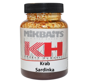 Dip Mikbaits Krvavý Huňáček - Krab / Sardinka