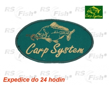 Nášivka Carp System - barva zelená