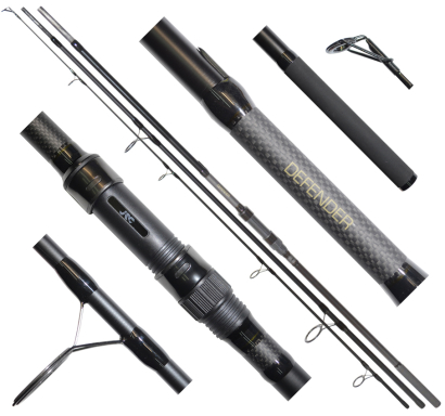 Prut JRC Defender Carp 366 cm - 3 lbs - 3 díly + druhý zdarma