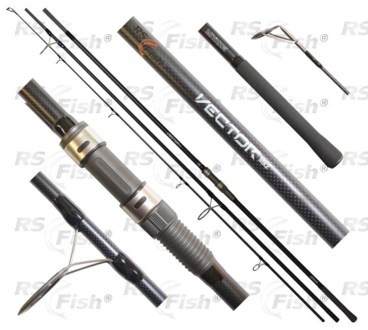 Prut Mivardi Vector Carp MK2 366 cm - 3 lbs - 3 díly + druhý zdarma