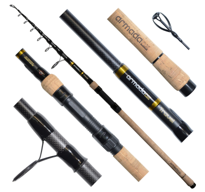 Prut Delphin Armada NX Travel BlackWay Cork 360 cm - 3 lbs