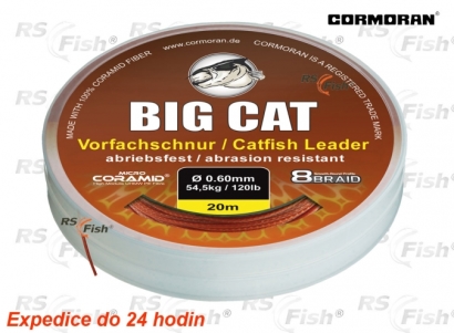 Šňůra sumcová Cormoran Big Cat 8 Braid