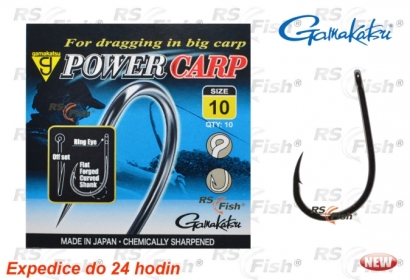 Háček Gamakatsu Power Carp Ring Eye NSB