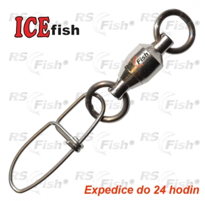 Obratlík s ložiskem a pevnostní karabinou Ice Fish BBH