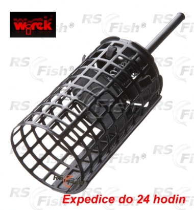 Krmítko feederové Wirek - kulaté se dnem a pružinou
