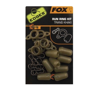 FOX Edges Standard Run Ring Kit Trans Khaki CAC583