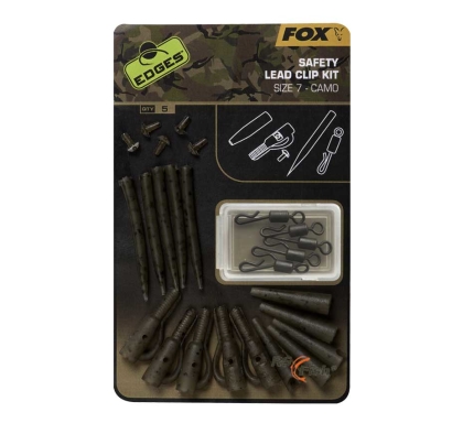 FOX Edges Camo Lead Clip Kit - size 7 CAC780