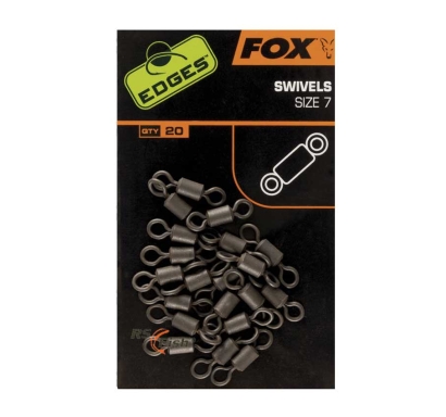 FOX Edges Swivels - velikost 7 - CAC533
