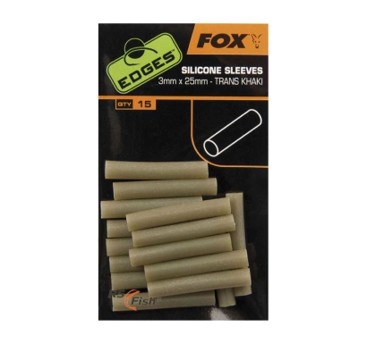 FOX Edges Silicone Sleeves 3,0 x 25 mm - CAC571