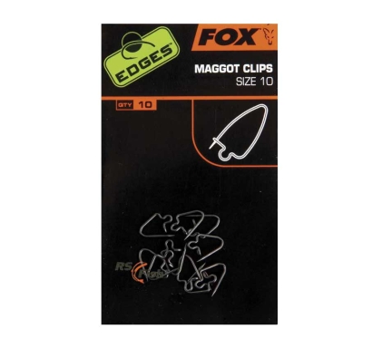 FOX Maggot Clips - velikost 10 - CAC526