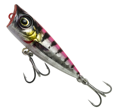 Wobler Savage Gear 3D Minnow Popper - barva Pink Barracuda PHP