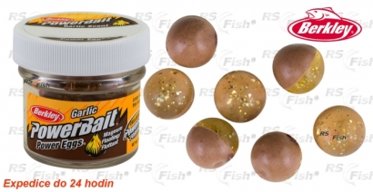 Jikry Berkley PowerBait Floating Eggs Garlic - Gold Natural