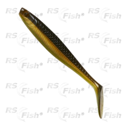 Ripper Ron Thompson Slim Shad Paddle Tail - barva Olive Gold