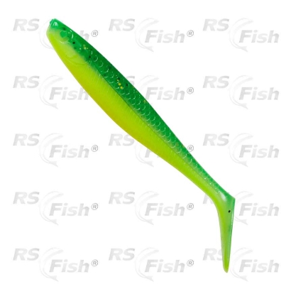 Ripper Ron Thompson Slim Shad Paddle Tail - barva Green Lime