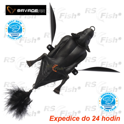 Netopýr Savage Gear 3D Bat - barva Black