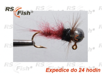 Jig RS Fish - barva červená