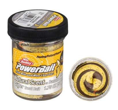 Těsto Berkley PowerBait® Trout Bait Fruit Range - Banana Boost 1525274