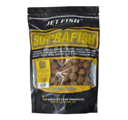 Boilies Jet Fish Supra Fish - Játra / Krab - 1 kg