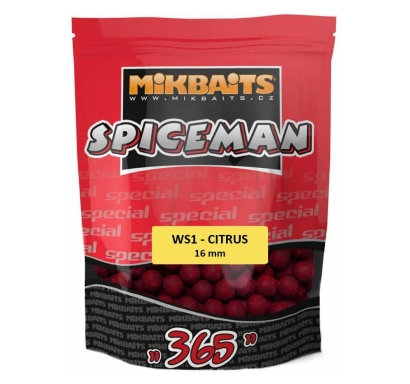 Boilies Mikbaits Spiceman WS1 - Citrus - 1 kg