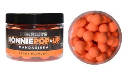 Boilies Mikbaits Ronnie POP-UP - Mandarinka