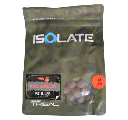 Boilies Shimano ISOLATE - Krill & Peach 1kg