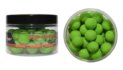 Boilies RS Fish PoP-Up 16 mm - Švestka