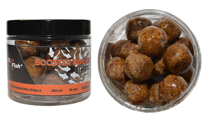 Boilies RS Fish BOOSTER - Česnek